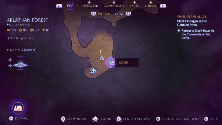 Dragon Age: The Veilguard - Veil Jumpers Location - Arlathan Forest