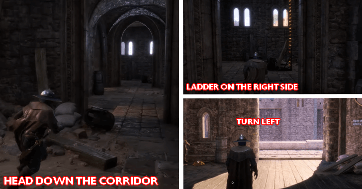 Statue Puzzle Solution on top of the fort