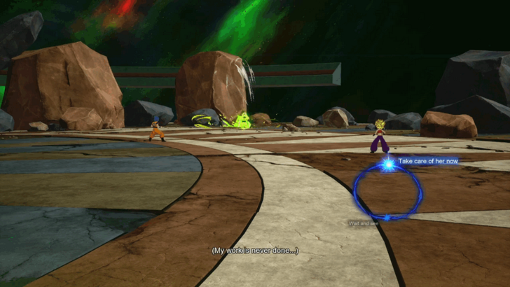 Dragon Ball Sparking Zero Choose to Take Care of Her Now