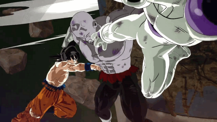 Dragon Ball Sparking Zero Goku and Frieza Fights Jiren