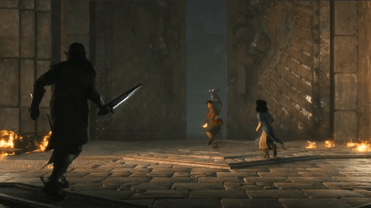 Library Door Opening