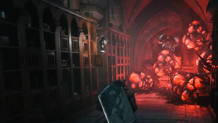 Library Infected by Blight Boils