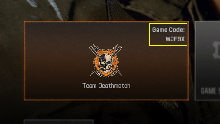 Private Match Game Code