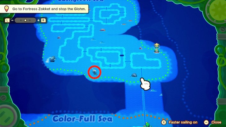 Pensive Reef Map Location