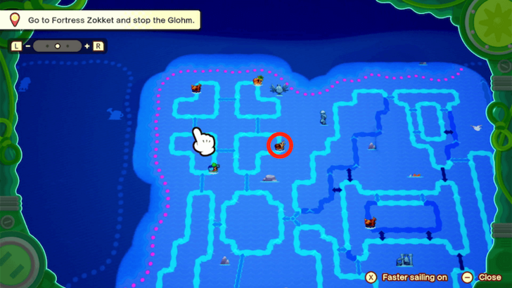 Paquette Islet Map Location