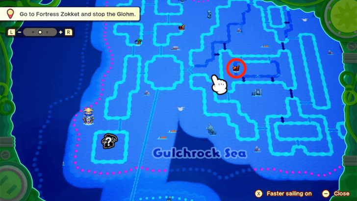 Cozee Islet Map Location