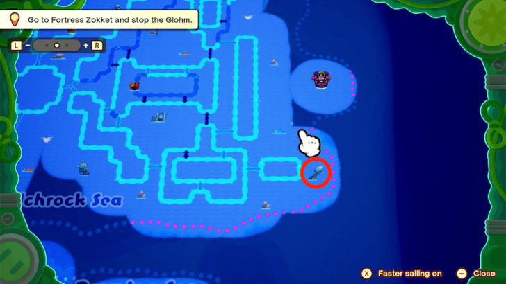 Off-Course Reef Map Location