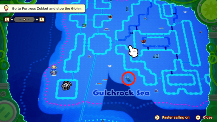 Cater-Pillar Reef Map Location