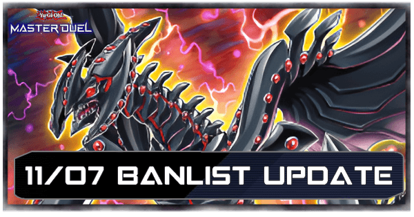Master Duel - November 7 2024 Banlist Update