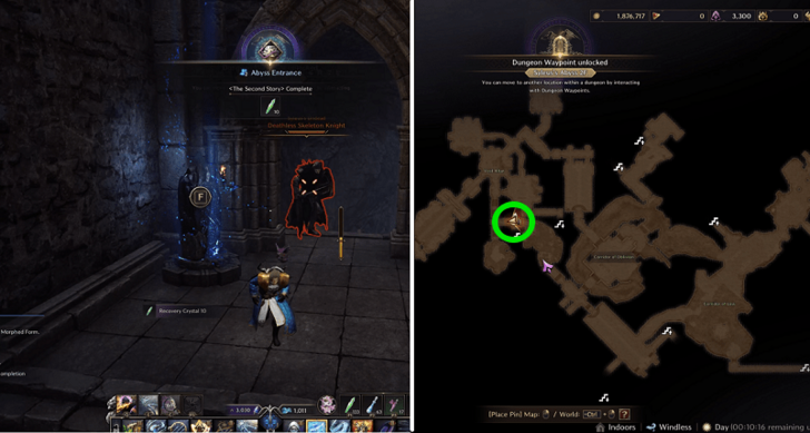 Abyss Entrance Waypoint 2F