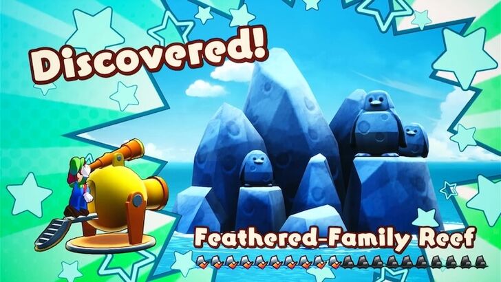 Feathered-Family Reef Telescope