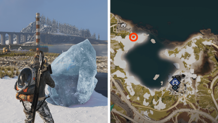 Once Human All Riddle Spots -  Riddle Spot - Ice Rock