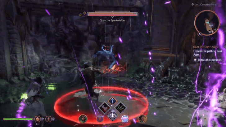 Defeat QuynQuyn The Sparkwielder