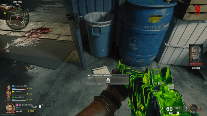 Zombies Intel - Last Minute Transfer