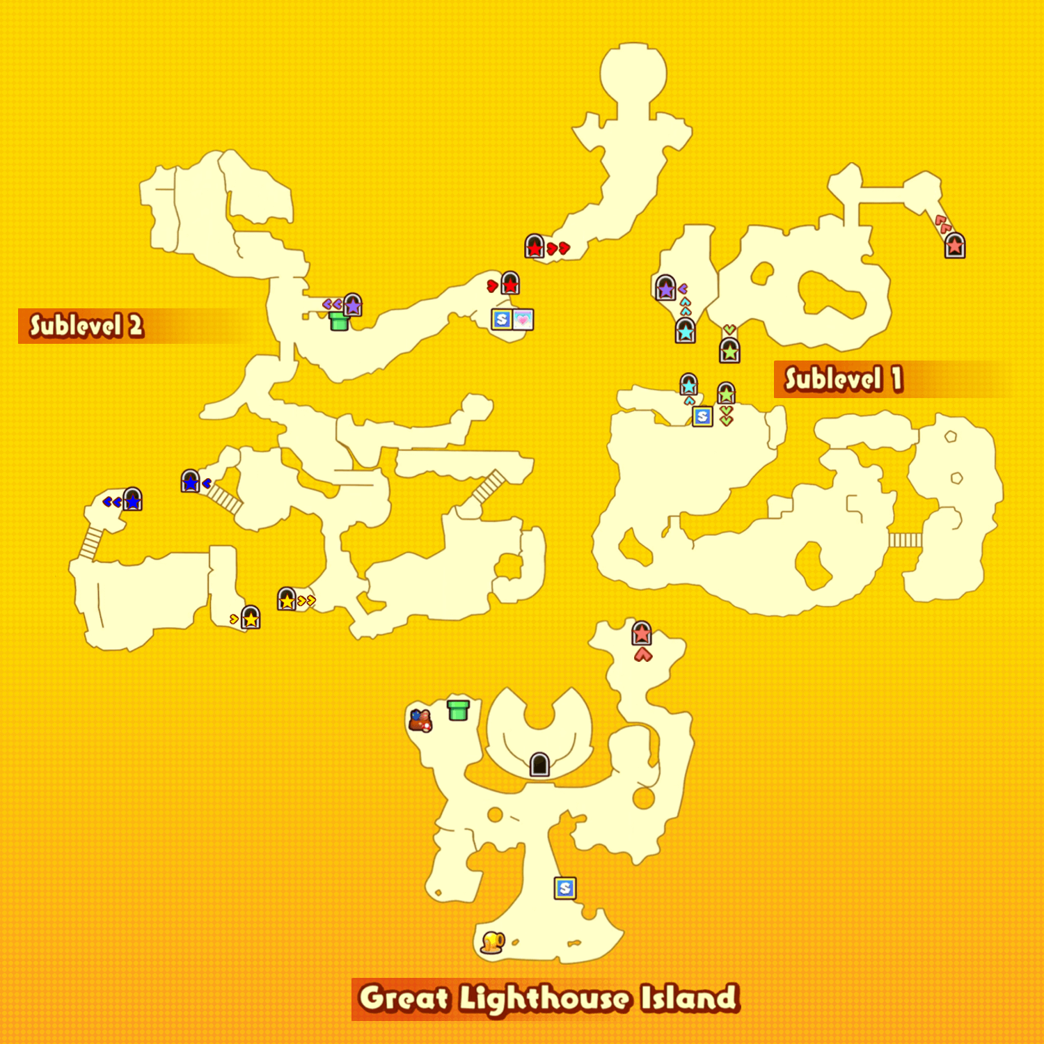 Lushgreen Great Lighthouse Island Walkthrough Guide | Mario 