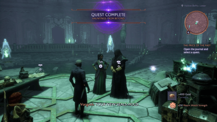 Hauntings From Beyond Quest Complete
