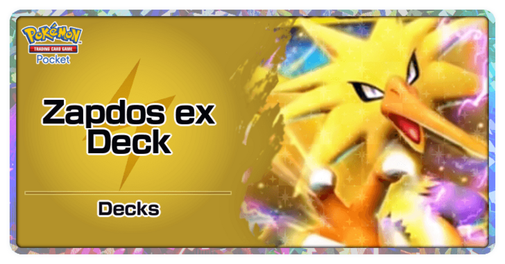 Zapdos ex Deck
