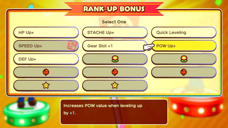 Mario Boomerang Rank Up