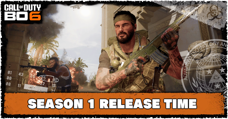 Black Ops 6 - Season 1 Release Time