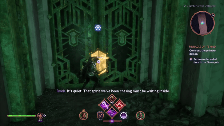 Dragon Age: The Veilguard - Pinnacle of Its Kind Sealed Door