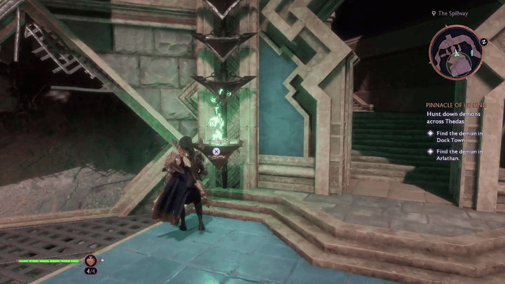 Dragon Age: The Veilguard - Pinnacle of Its Kind Activate the Flaming Pillar