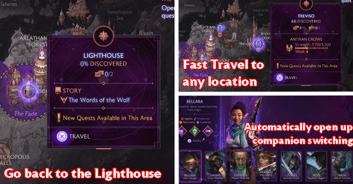 How to Switch Companions