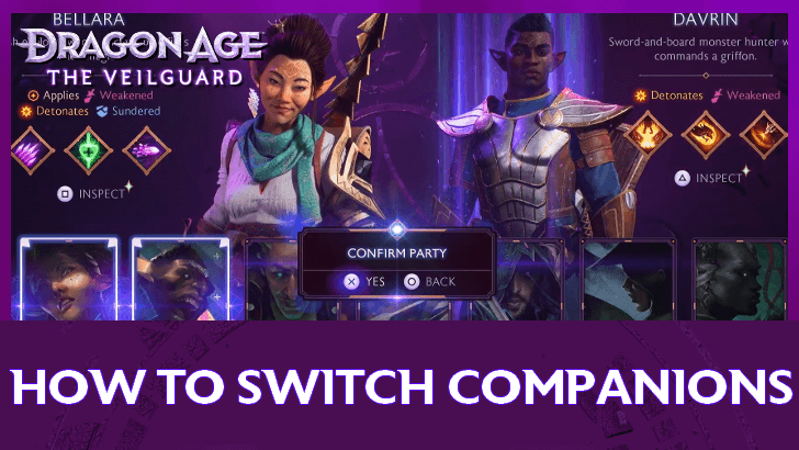Dragon Age The Veilguard - How to Switch Companions