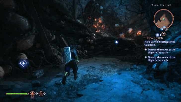 Up the Stairs Going South