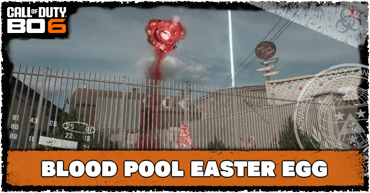 Black Ops 6 Blood Pool Easter Egg