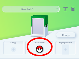 Pick Accessories from Deck - Pokemon TCG Pocket
