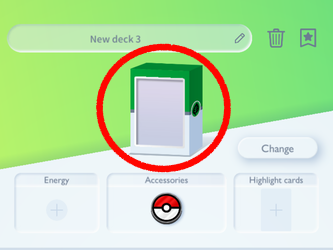 Deck Box Color - Pokemon TCG Pocket