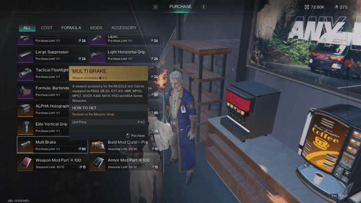 Once Human - Multi-Brake Location