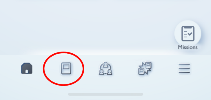 Cards Home Menu Icon - Pokemon TCG Pocket