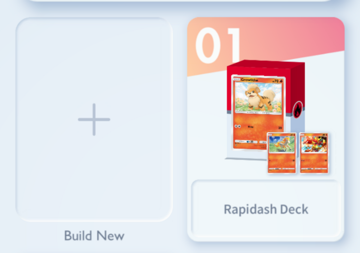 Build New - Pokemon TCG Pocket