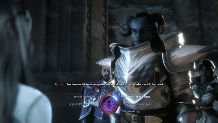 Pick Correct Dialogue Choices