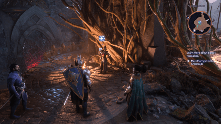 Regrets of The Dreadwolf - Speak to Morrigan in The Crossroads