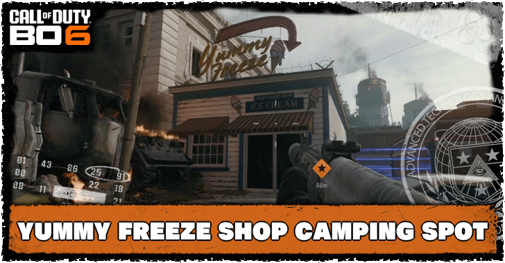 Black Ops 6 - Yummy Freeze Ice Cream Shop Camping Spot