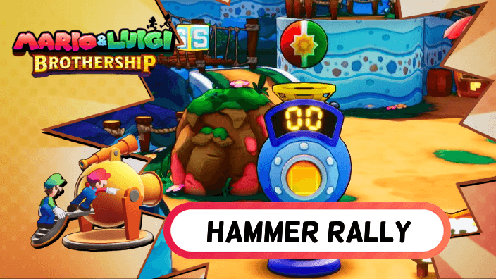 Mario and Luigi Brothership - Hammer Rally Tips - How to Get 100 Hit Streak