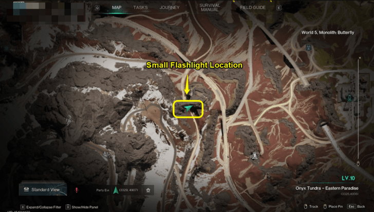 Once Human - Small Flashlight Location