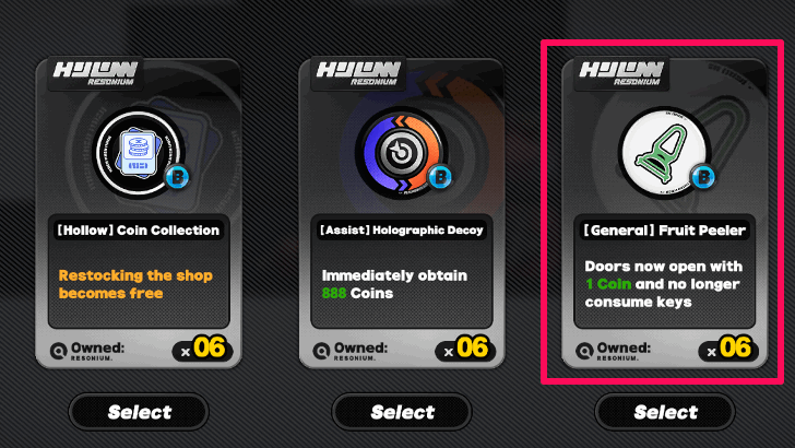 Fruit Peeler Resonia Can Open Doors With 1 Coin