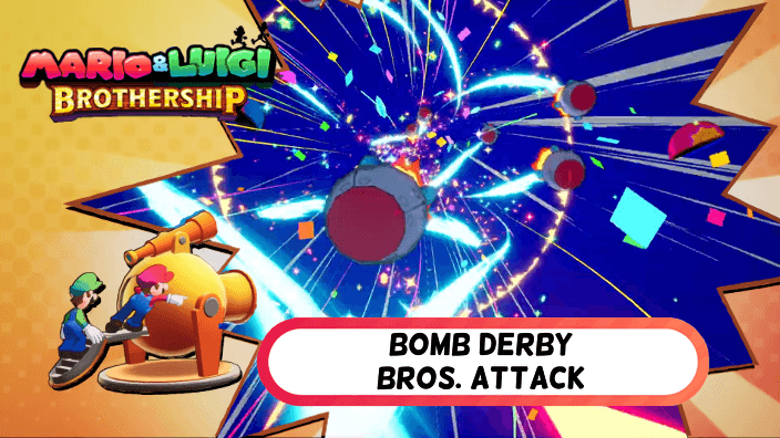 Mario and Luigi Brothership - Bomb Derby Bros Attack