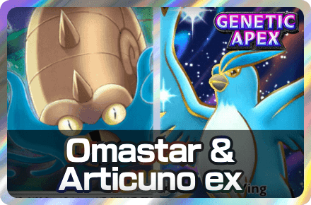 Omastar and Articuno ex Deck