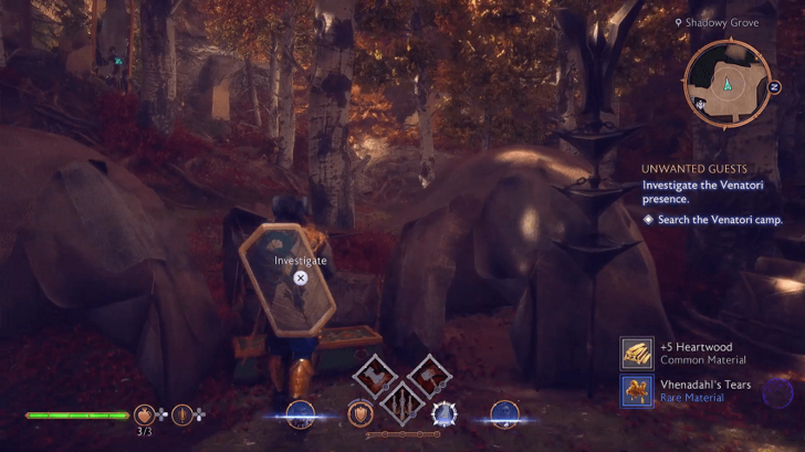 Investigate the Venatori Camp