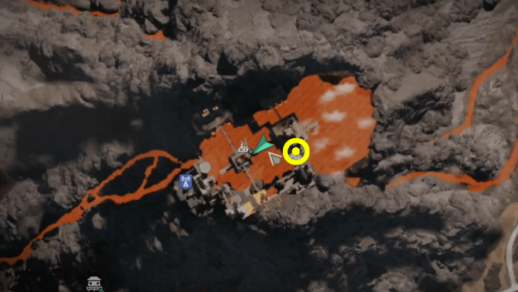 Once Human Fire Throat Gear Crate Map