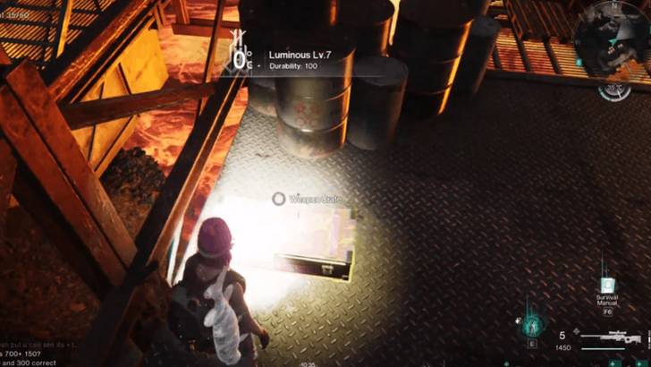 Once Human Fire Throat Weapon Crate