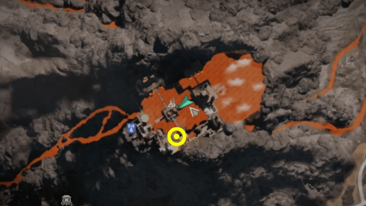 Once Human Fire Throat Gear Crate Map