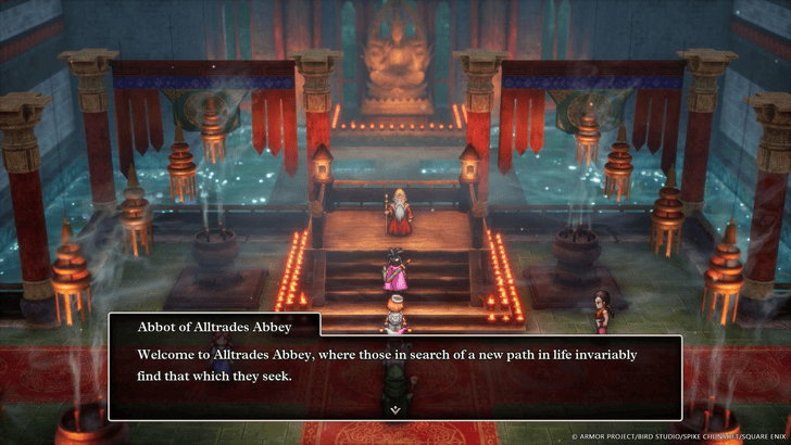Dragon Quest 3 - Alltrades Abbey
