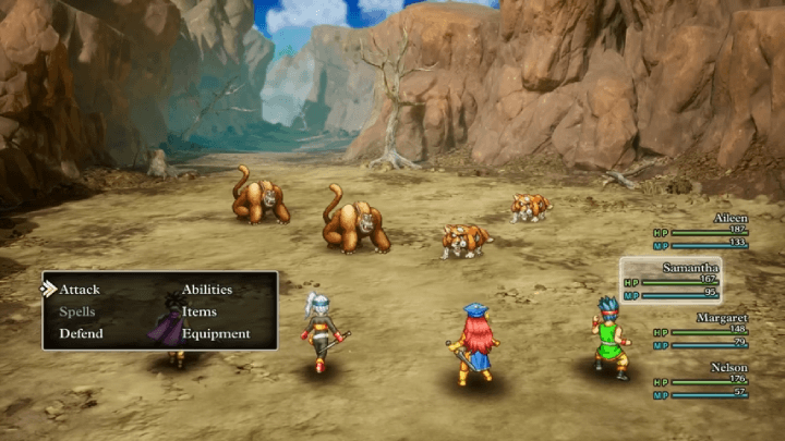 Dragon Quest 3 HD-2D Remake (DQ3) All Weapons Attack