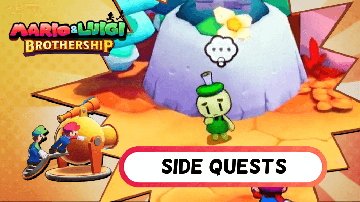 Mario and Luigi Brothership - All Side Quest Locations