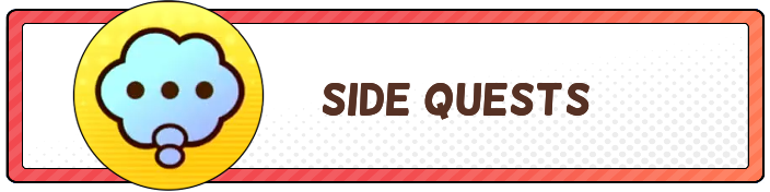 Mario and Luigi Brothership - Side Quests Partial Banner